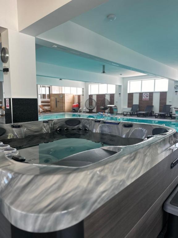 Jacuzzi u Hotelu Pilot